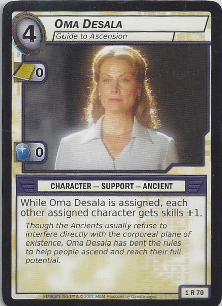 Oma Desala, Guide to Acsension
